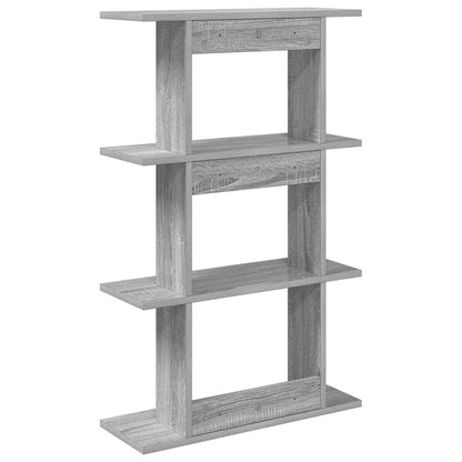 Scaffale da parete A parete Sonoma grigio 56 x 20 x 90 cm | homemem39