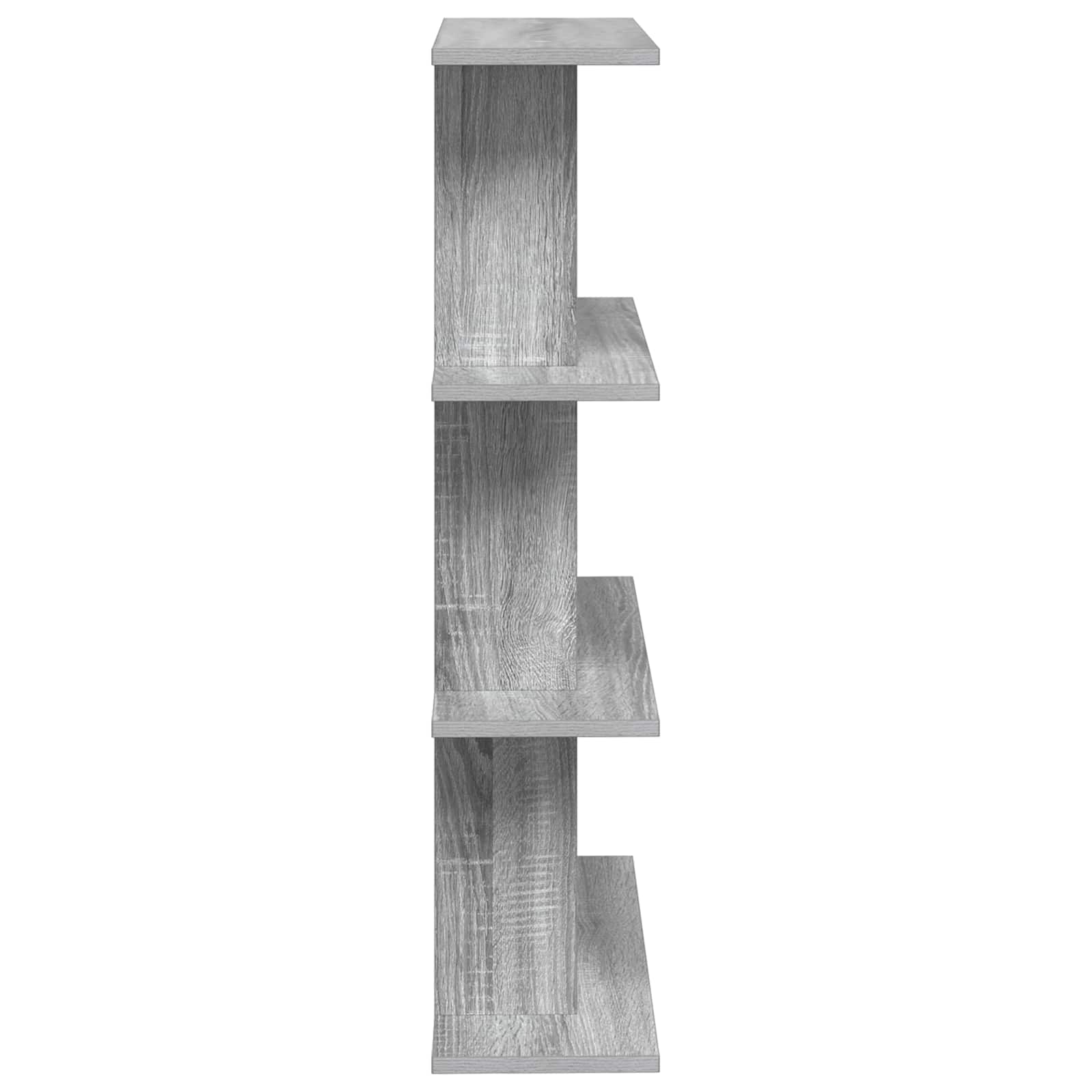Scaffale da parete A parete Sonoma grigio 56 x 20 x 90 cm | homemem39