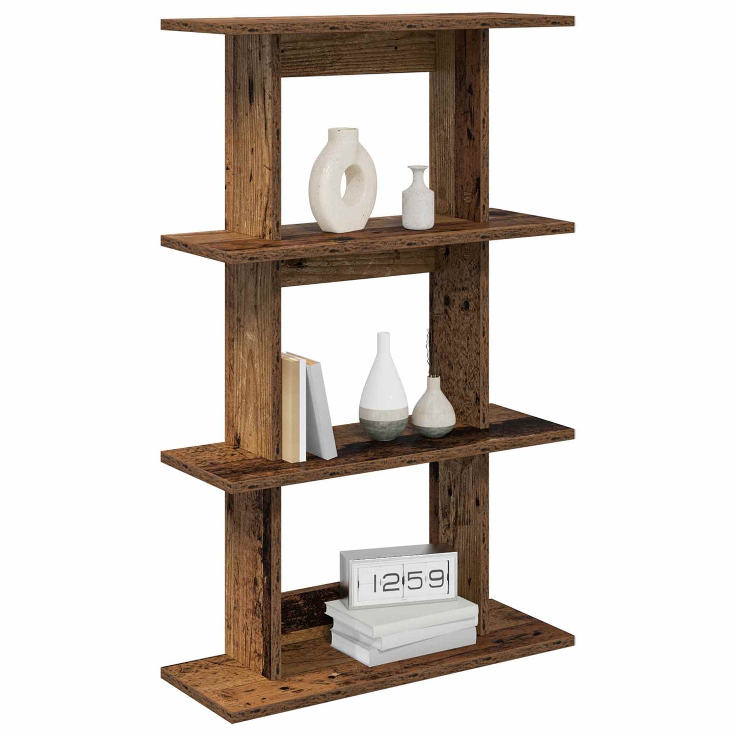 Scaffale da parete A parete Legno antico 56 x 20 x 90 cm | homemem39