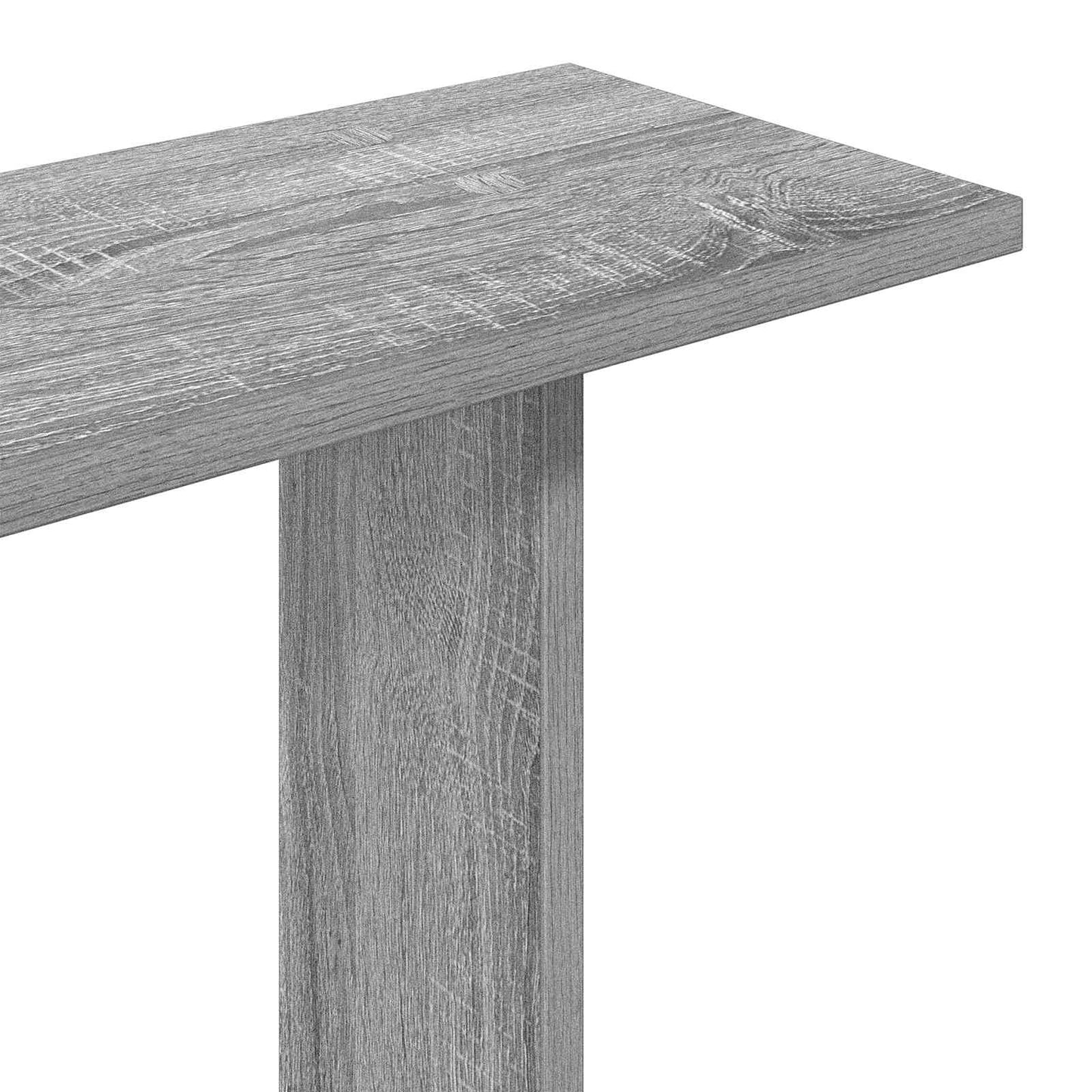 Scaffale da parete A parete Sonoma grigio 80 x 20 x 75 cm | homemem39