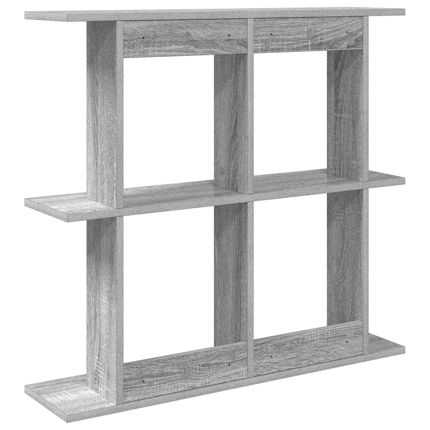 Scaffale da parete A parete Sonoma grigio 80 x 20 x 75 cm | homemem39