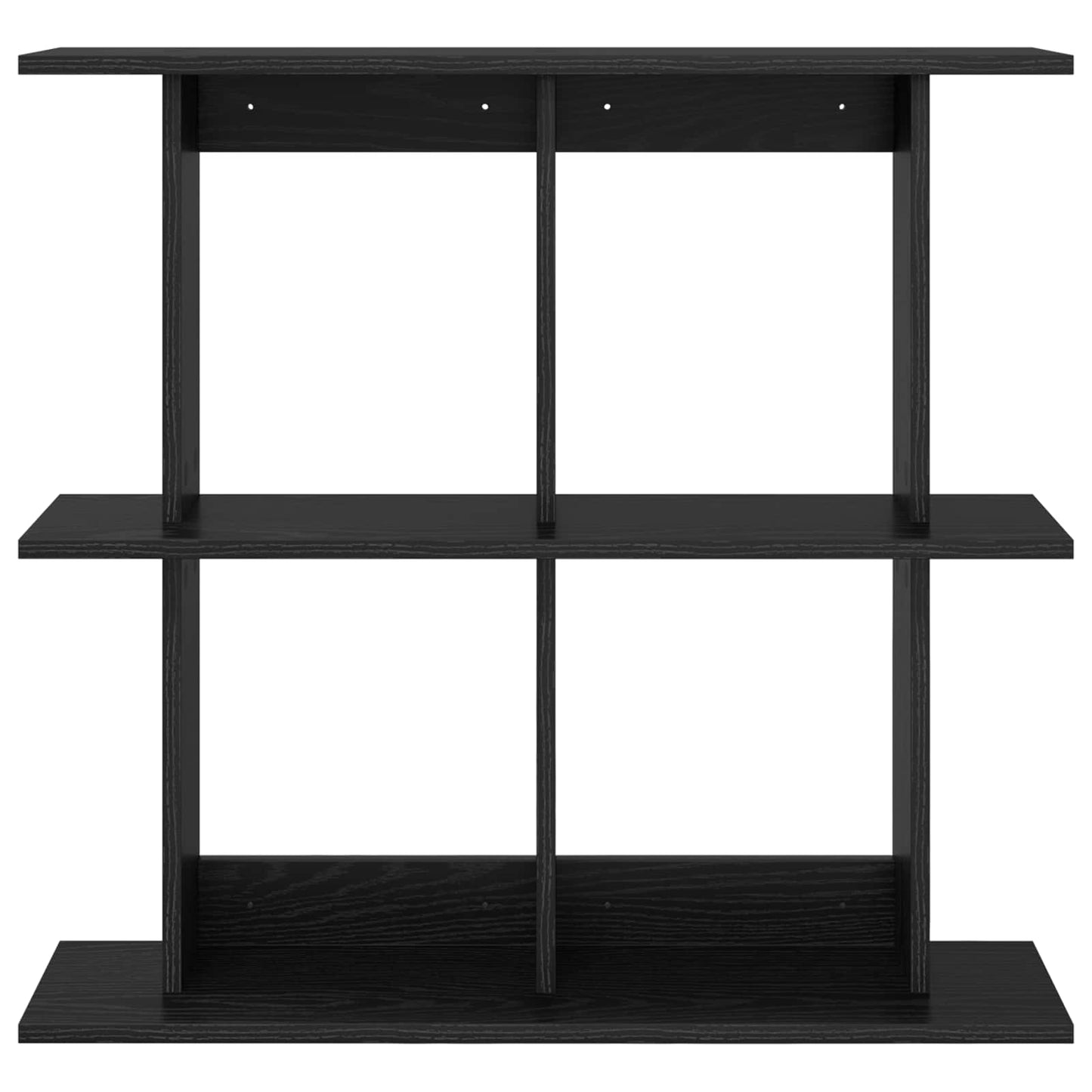 Scaffale da parete A parete Rovere Nero 100 x 20 x 75 cm | homemem39