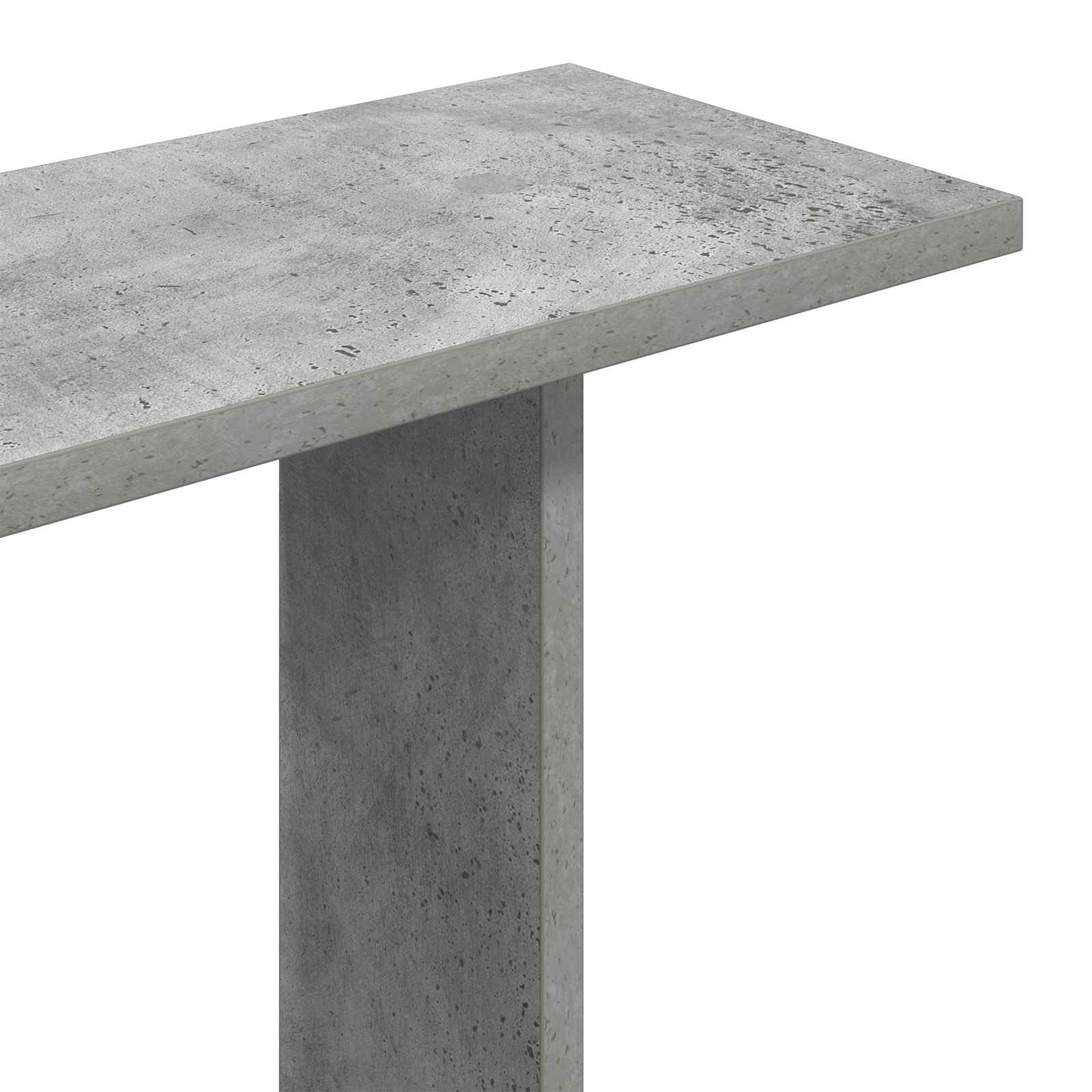 Scaffale da parete A parete Grigio Cemento 100 x 20 x 75 cm | homemem39