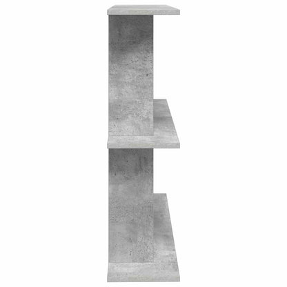 Scaffale da parete A parete Grigio Cemento 100 x 20 x 75 cm | homemem39