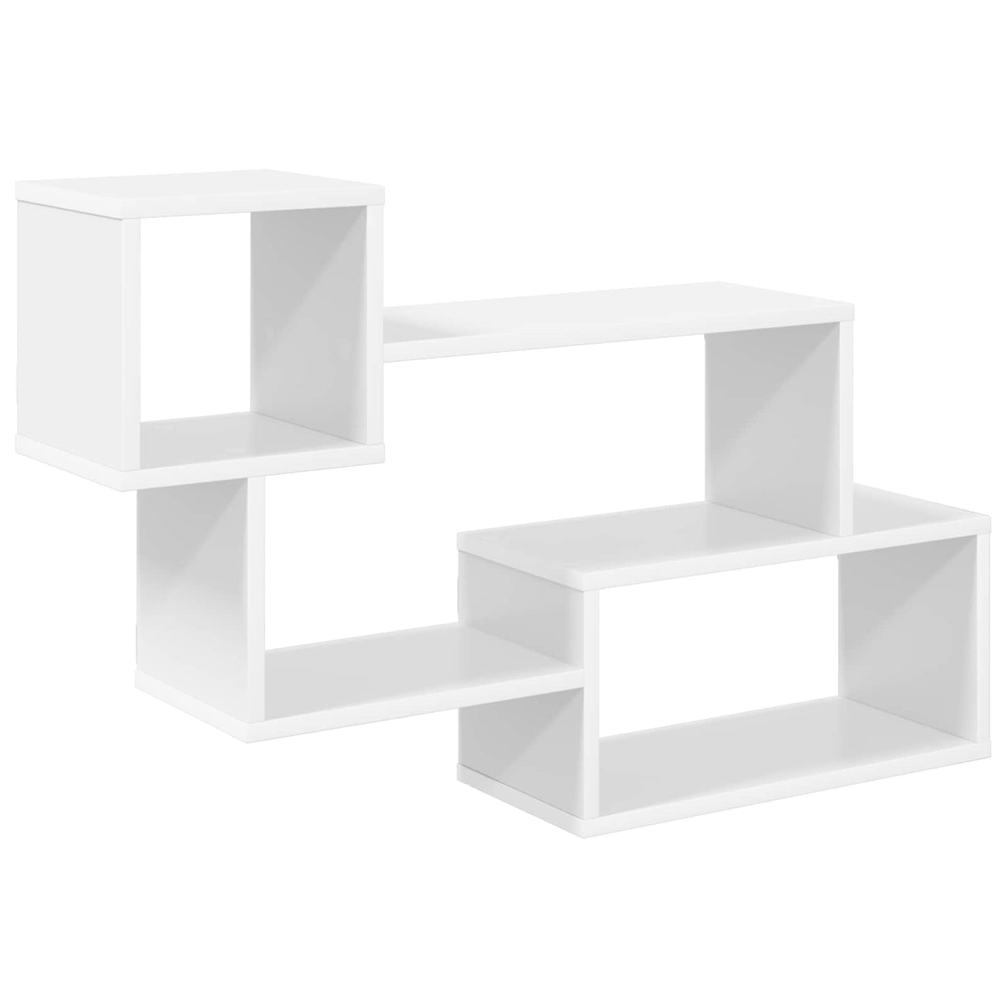 Mensola sospesa A parete Bianco 87 x 20 x 55 cm | homemem39