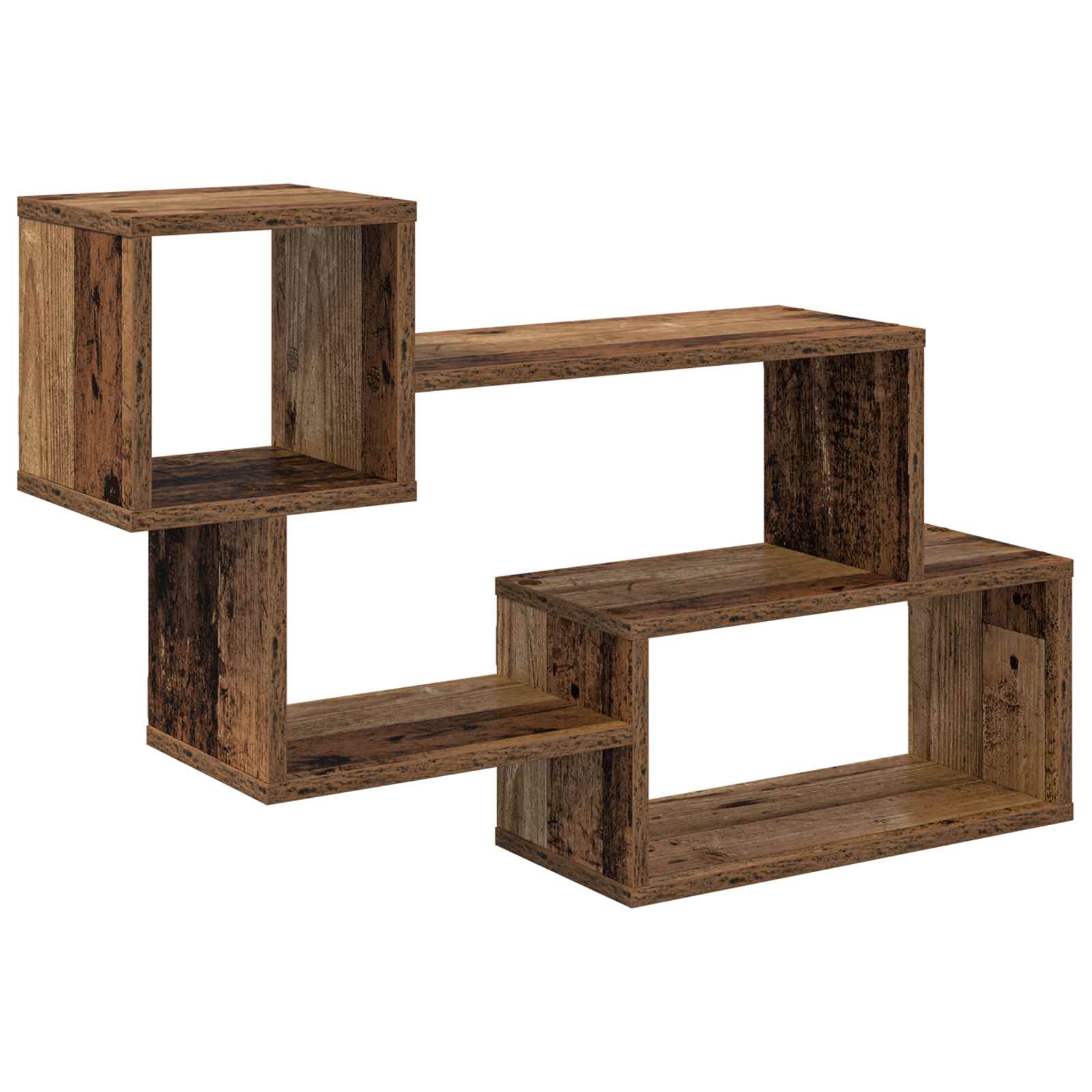 Mensola sospesa A parete Legno antico 87 x 20 x 55 cm | homemem39