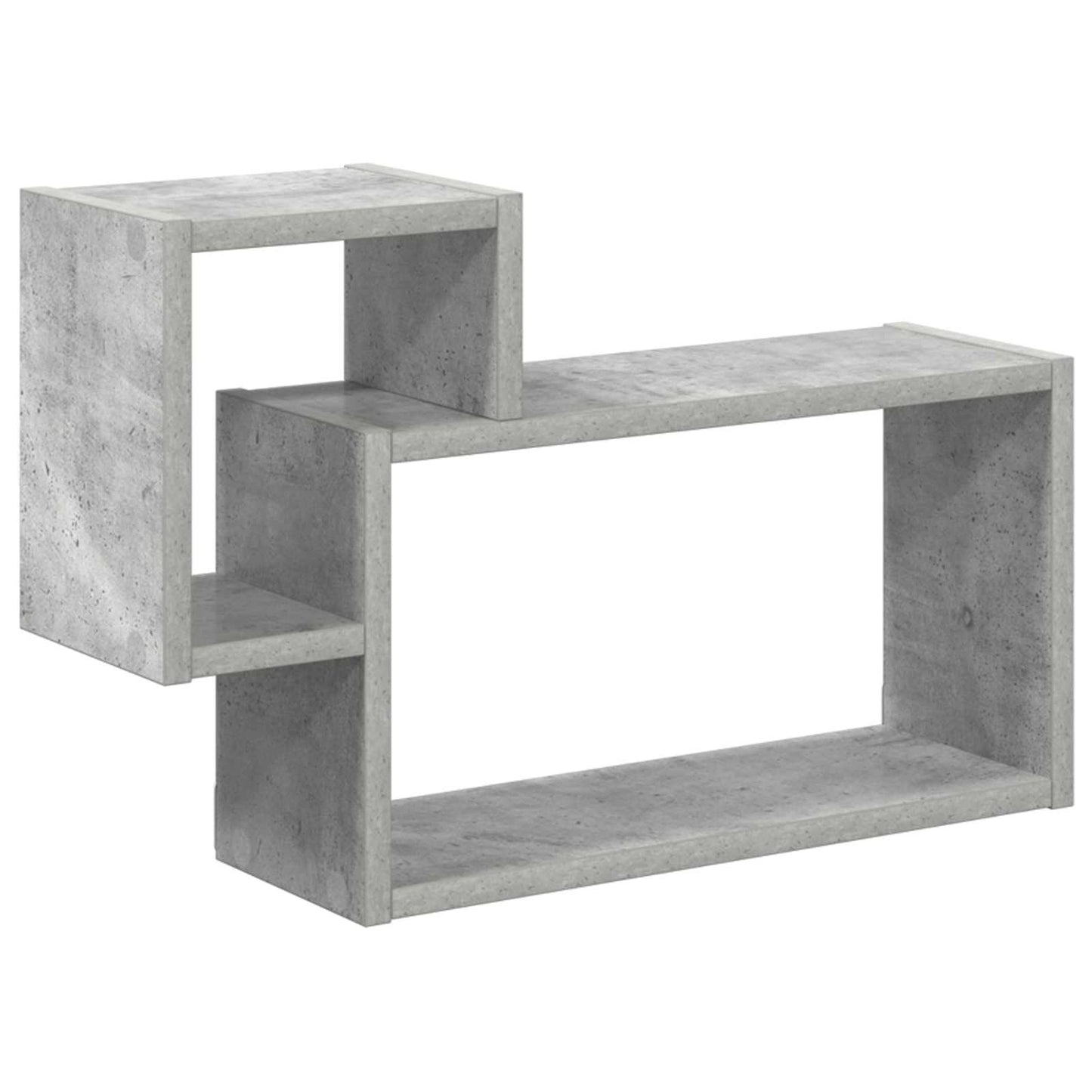 Scaffale da parete A parete Grigio Cemento 55 x 15 x 35 cm | homemem39