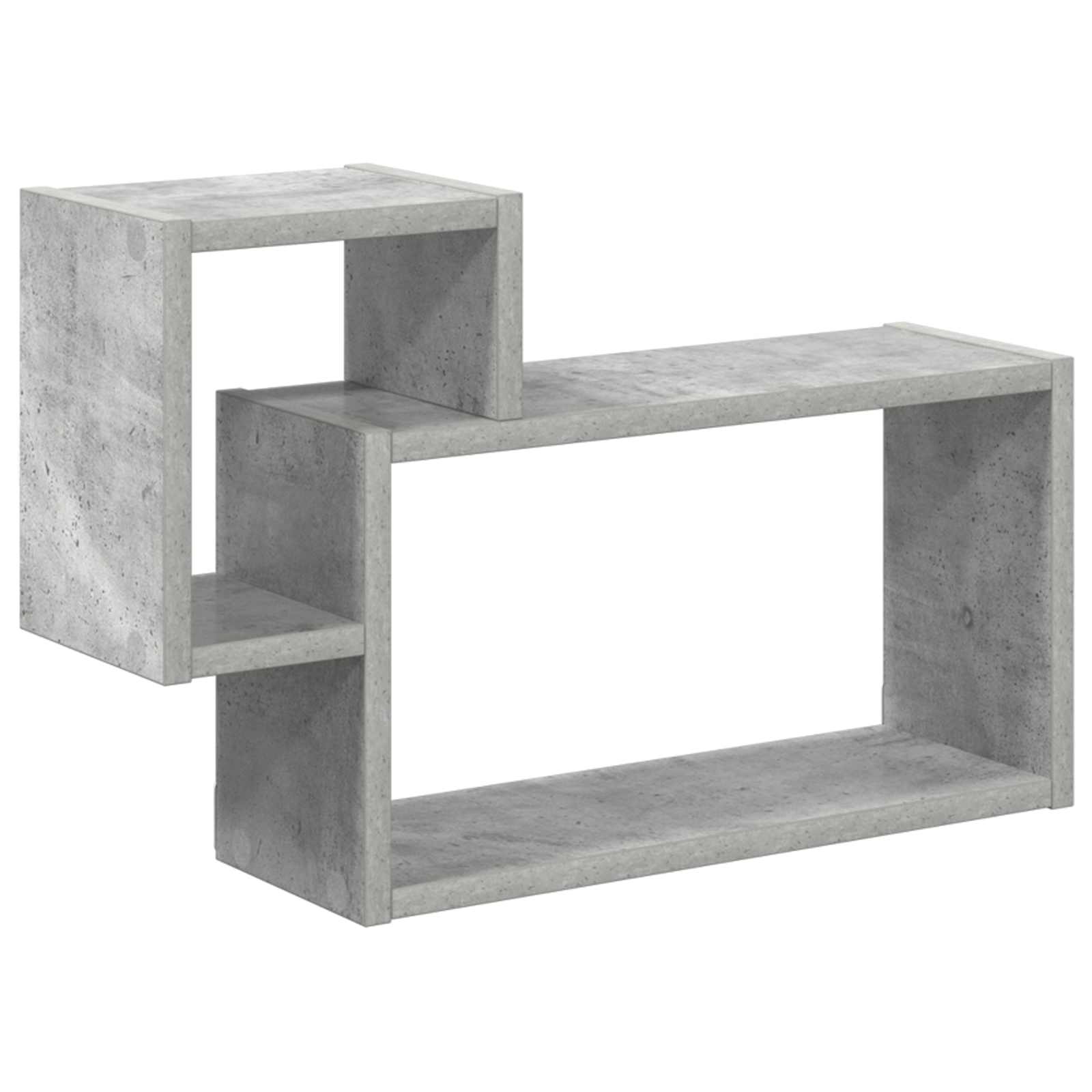 Scaffale da parete A parete Grigio Cemento 55 x 15 x 35 cm | homemem39