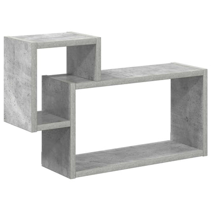 Scaffale da parete A parete Grigio Cemento 55 x 15 x 35 cm | homemem39
