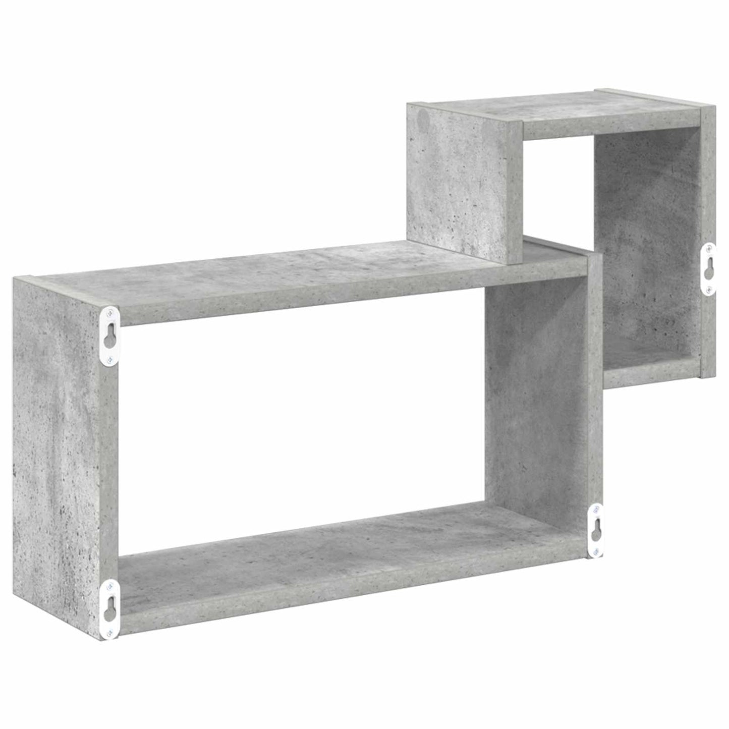 Scaffale da parete A parete Grigio Cemento 55 x 15 x 35 cm | homemem39