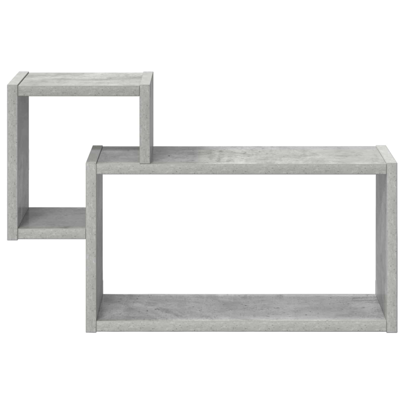 Scaffale da parete A parete Grigio Cemento 55 x 15 x 35 cm | homemem39