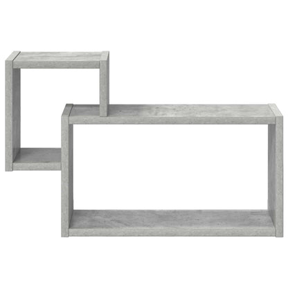Scaffale da parete A parete Grigio Cemento 55 x 15 x 35 cm | homemem39