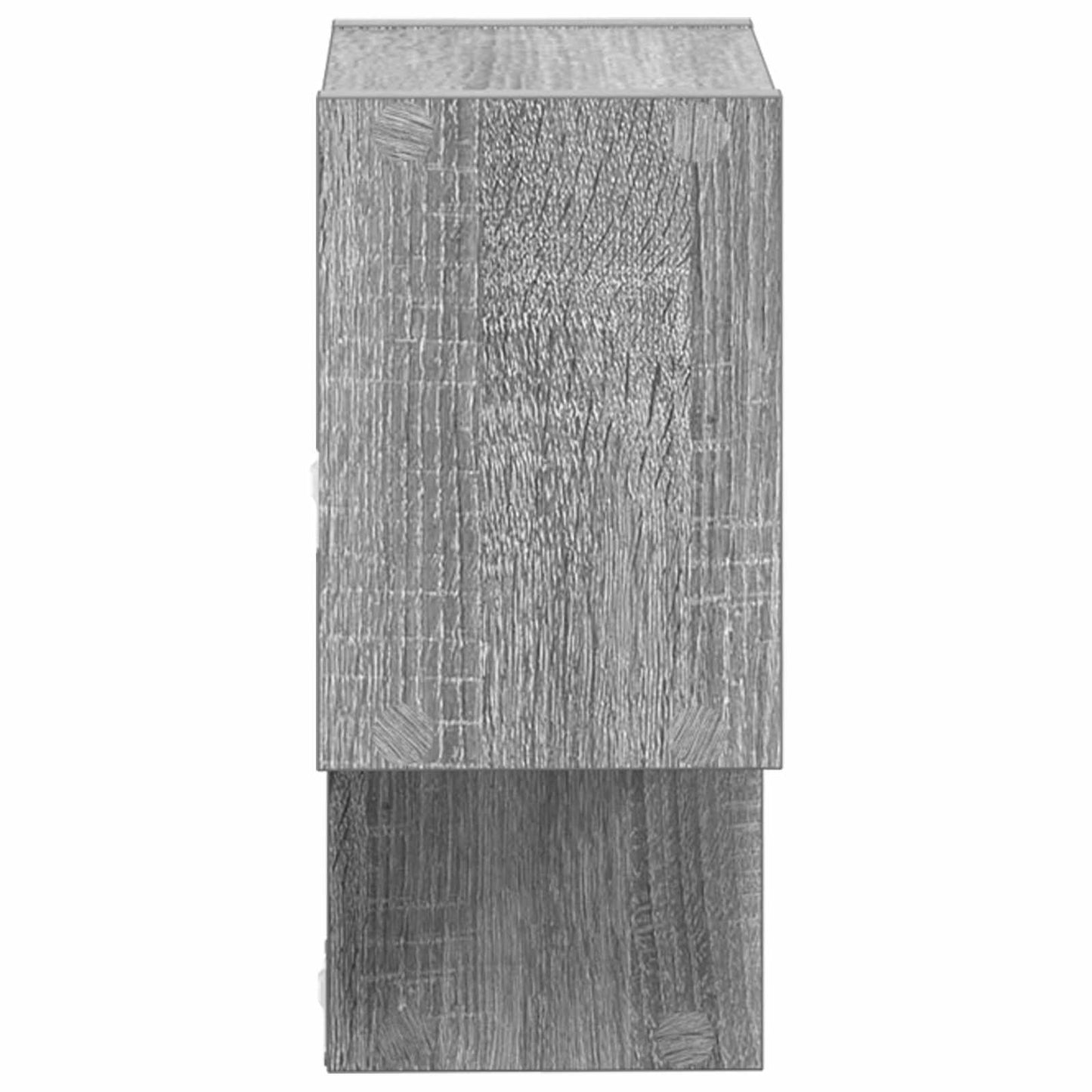 Scaffale da parete A parete Sonoma grigio 55 x 15 x 35 cm | homemem39