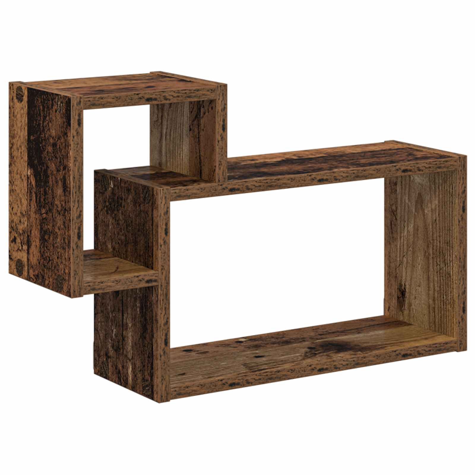 Scaffale da parete A parete Legno antico 55 x 15 x 35 cm | homemem39