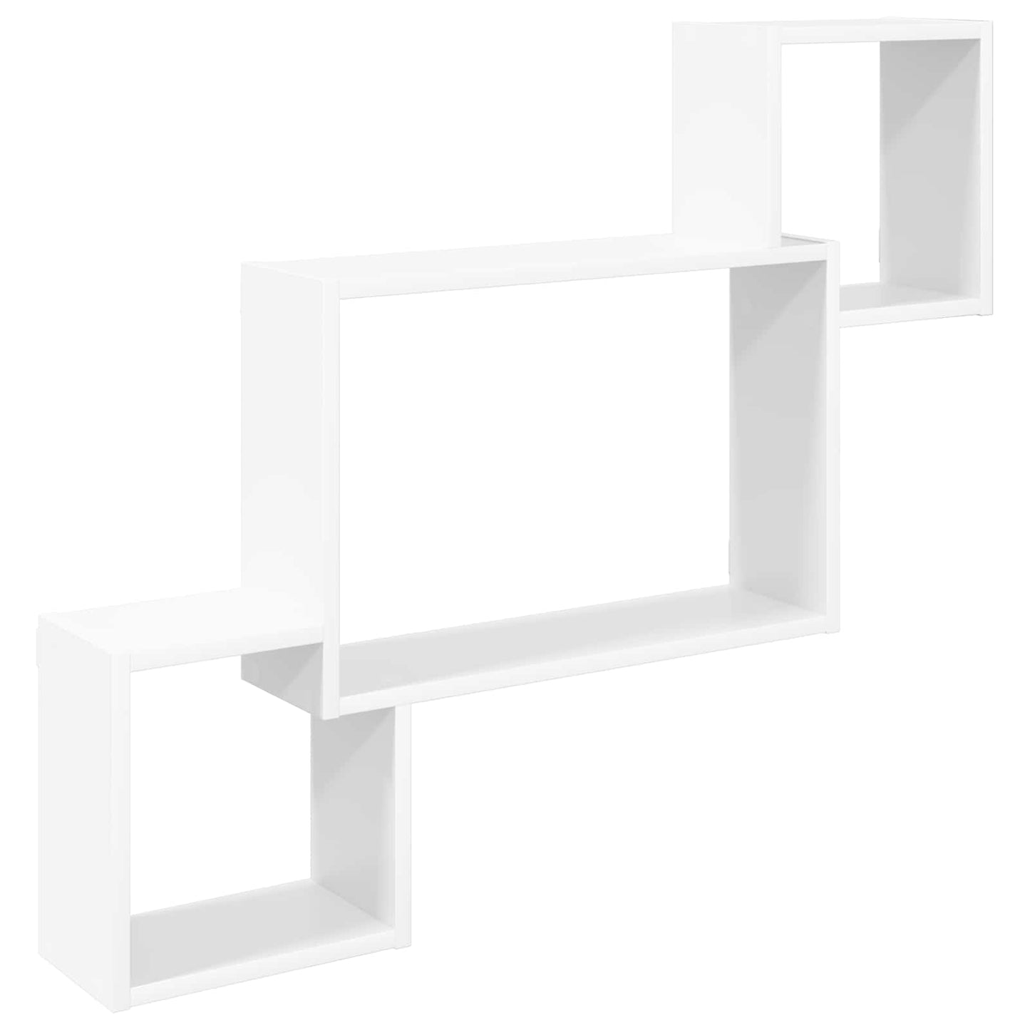 Scaffale da parete A parete Bianco 91,5 x 15 x 76 cm | homemem39