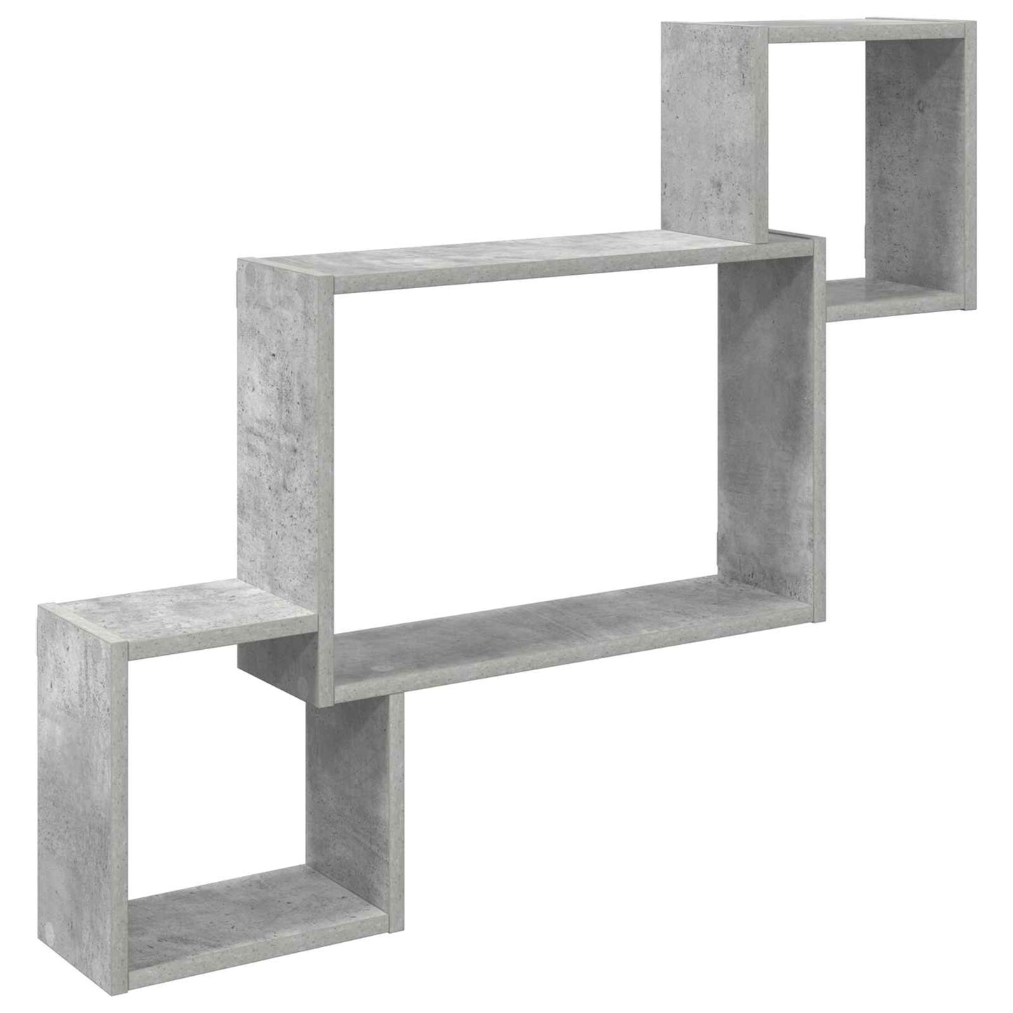 Scaffale da parete A parete Grigio Cemento 91,5 x 15 x 76 cm | homemem39