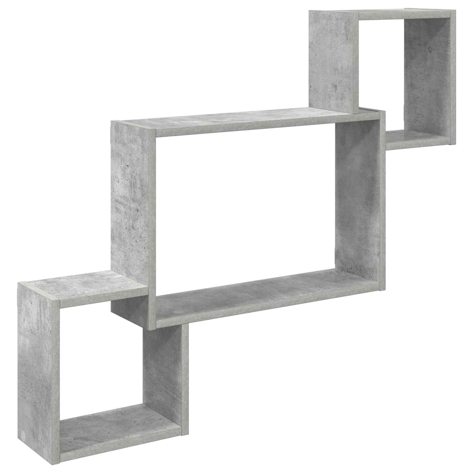 Scaffale da parete A parete Grigio Cemento 91,5 x 15 x 76 cm | homemem39