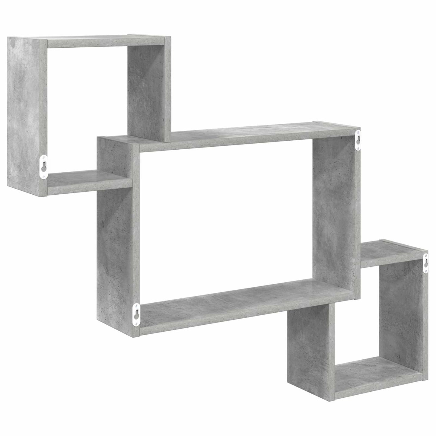 Scaffale da parete A parete Grigio Cemento 91,5 x 15 x 76 cm | homemem39