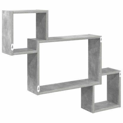 Scaffale da parete A parete Grigio Cemento 91,5 x 15 x 76 cm | homemem39