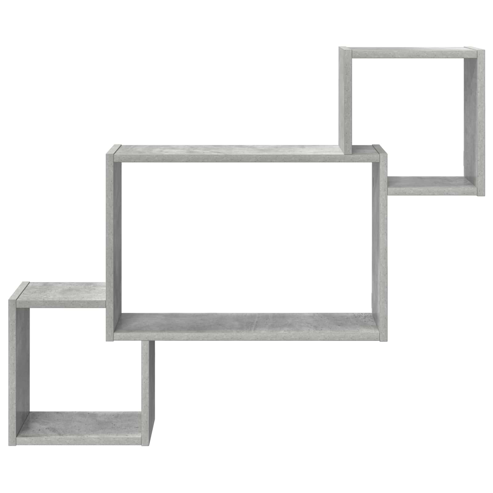 Scaffale da parete A parete Grigio Cemento 91,5 x 15 x 76 cm | homemem39