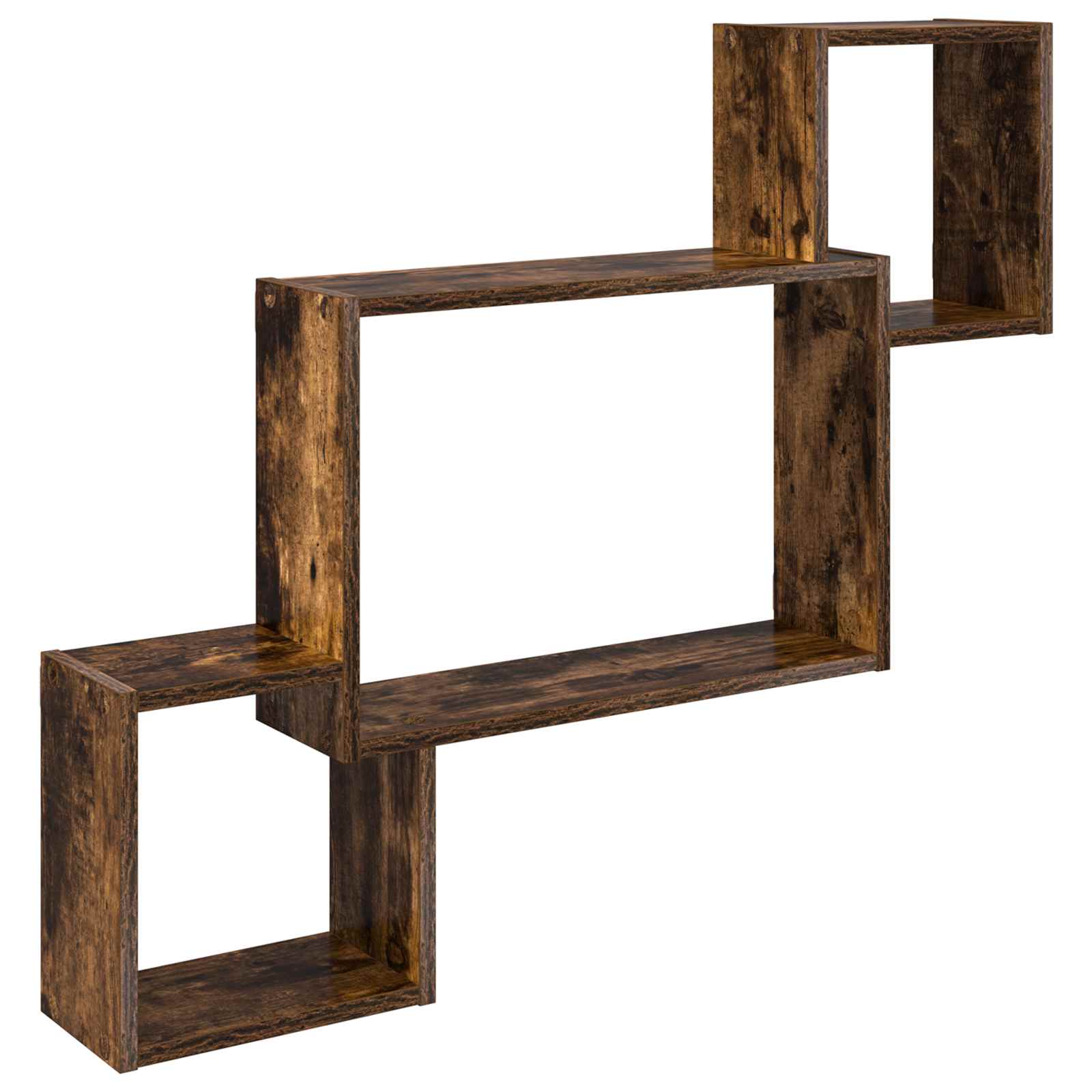Scaffale da parete A parete Rovere Fumo 91,5 x 15 x 76 cm | homemem39