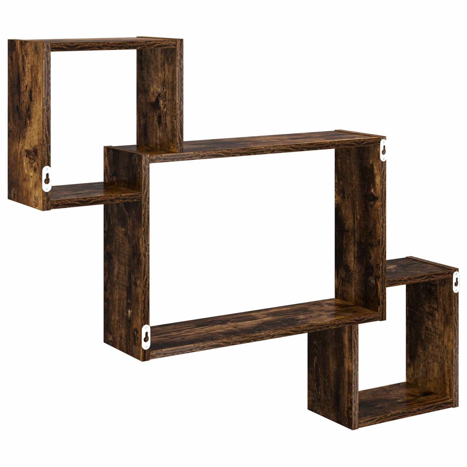 Scaffale da parete A parete Rovere Fumo 91,5 x 15 x 76 cm | homemem39