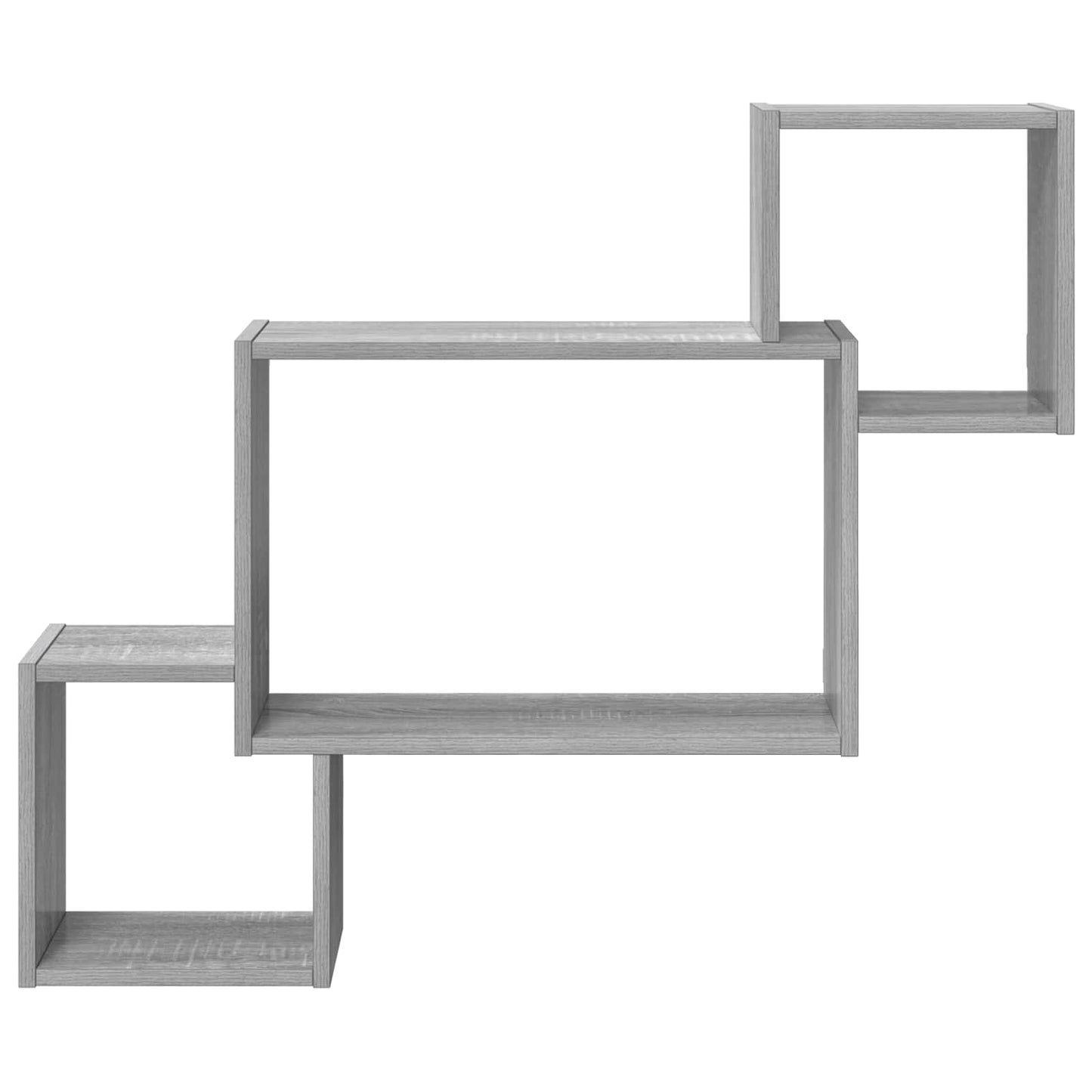 Scaffale da parete A parete Sonoma grigio 91,5 x 15 x 76 cm | homemem39