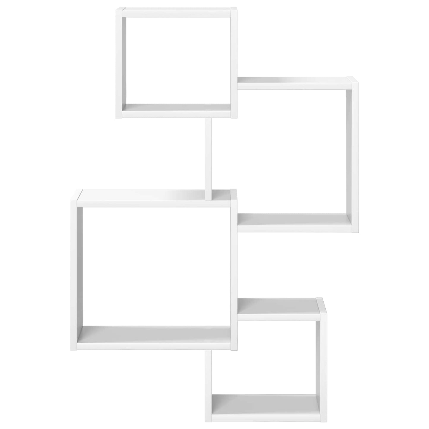 Mensole Cubo da Parete A parete Bianco 64 x 13,5 x 91,5 cm | homemem39