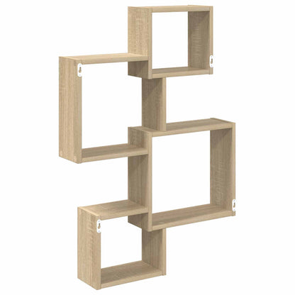 Mensole Cubo da Parete A parete Rovere Sonoma | homemem39