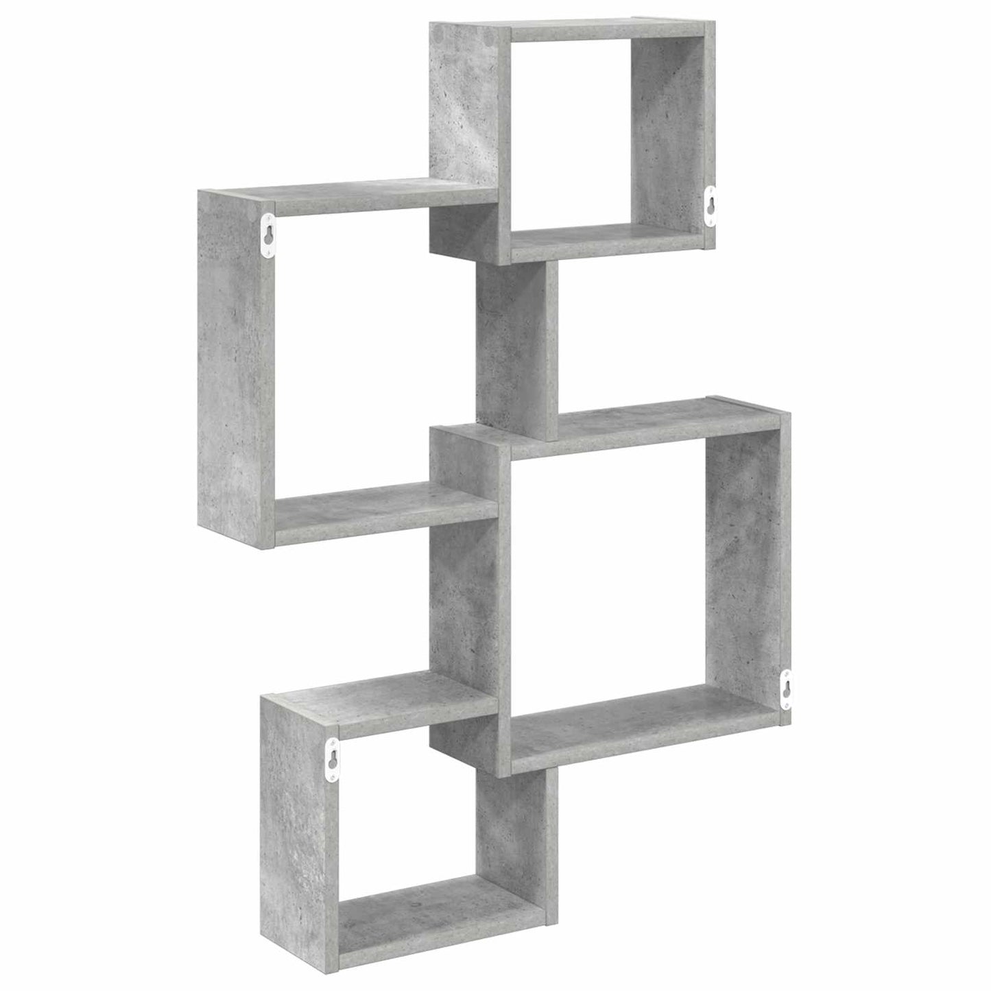 Mensole Cubo da Parete A parete Grigio Cemento | homemem39