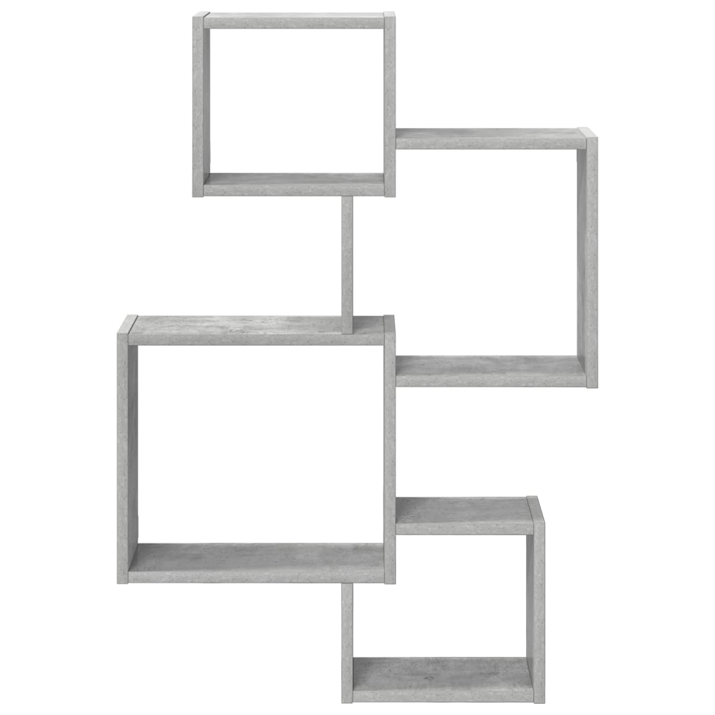 Mensole Cubo da Parete A parete Grigio Cemento | homemem39
