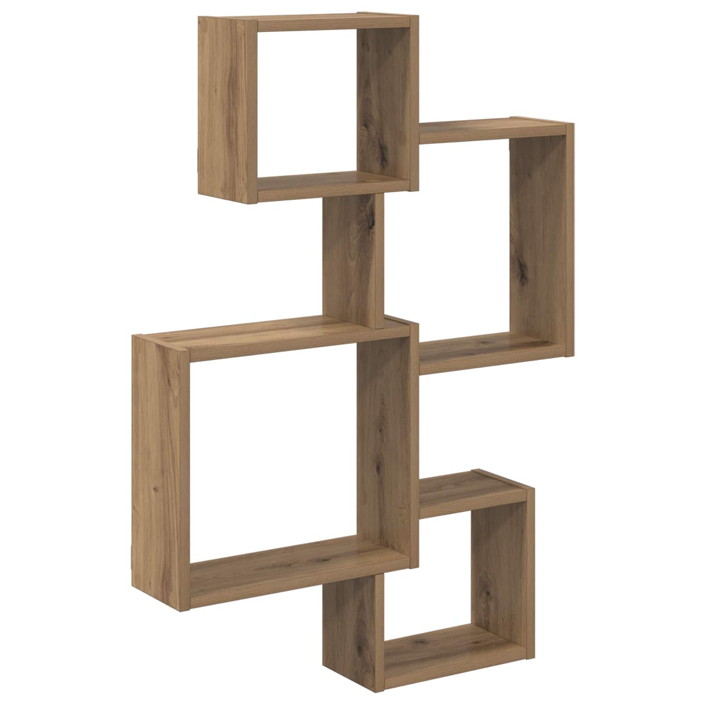 Mensole Cubo da Parete A parete Rovere Artigianale | homemem39