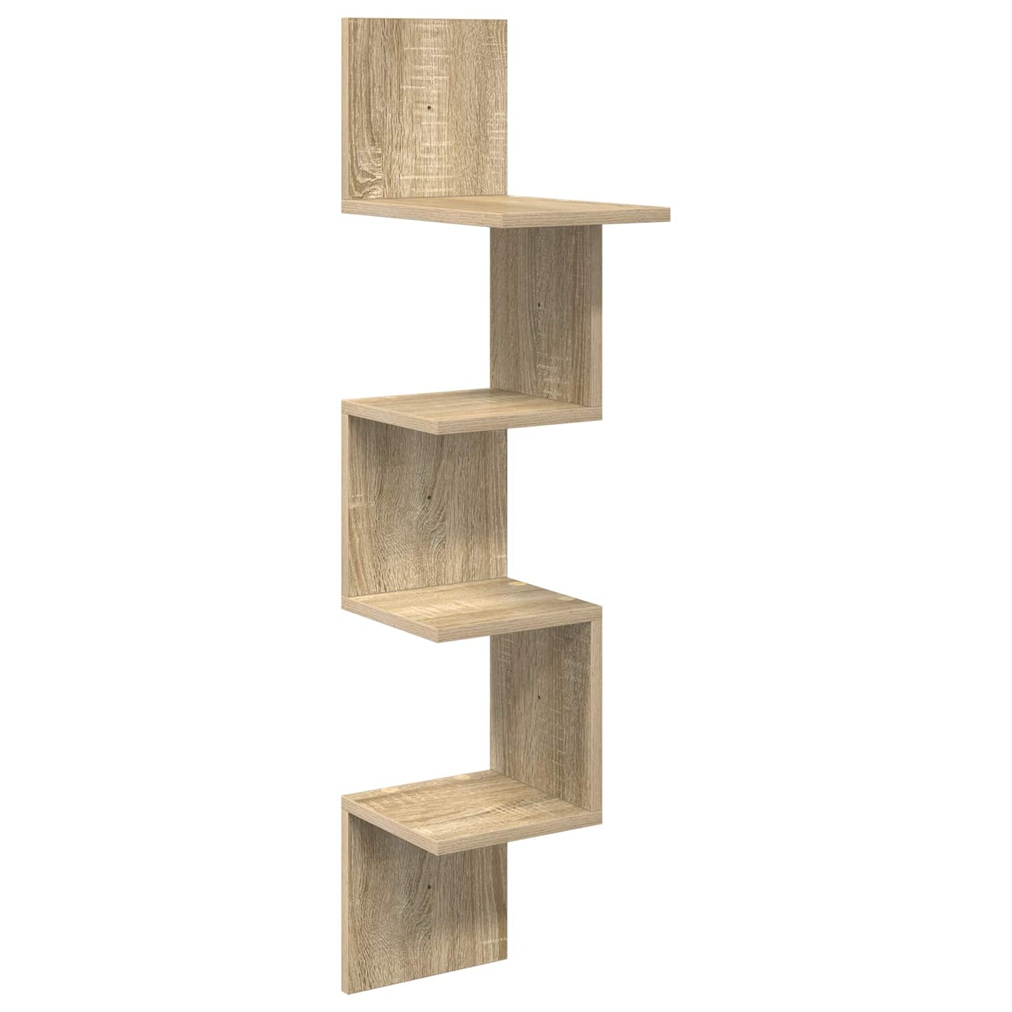 Scaffale da parete A parete Rovere Sonoma 32 x 21 x 107 cm | homemem39