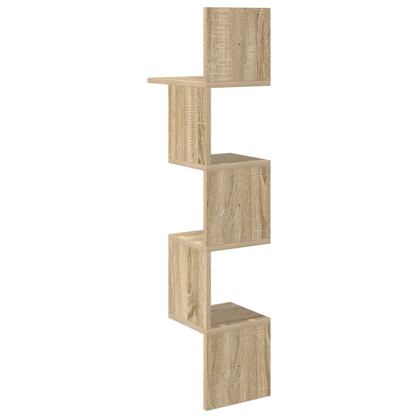 Scaffale da parete A parete Rovere Sonoma 32 x 21 x 107 cm | homemem39