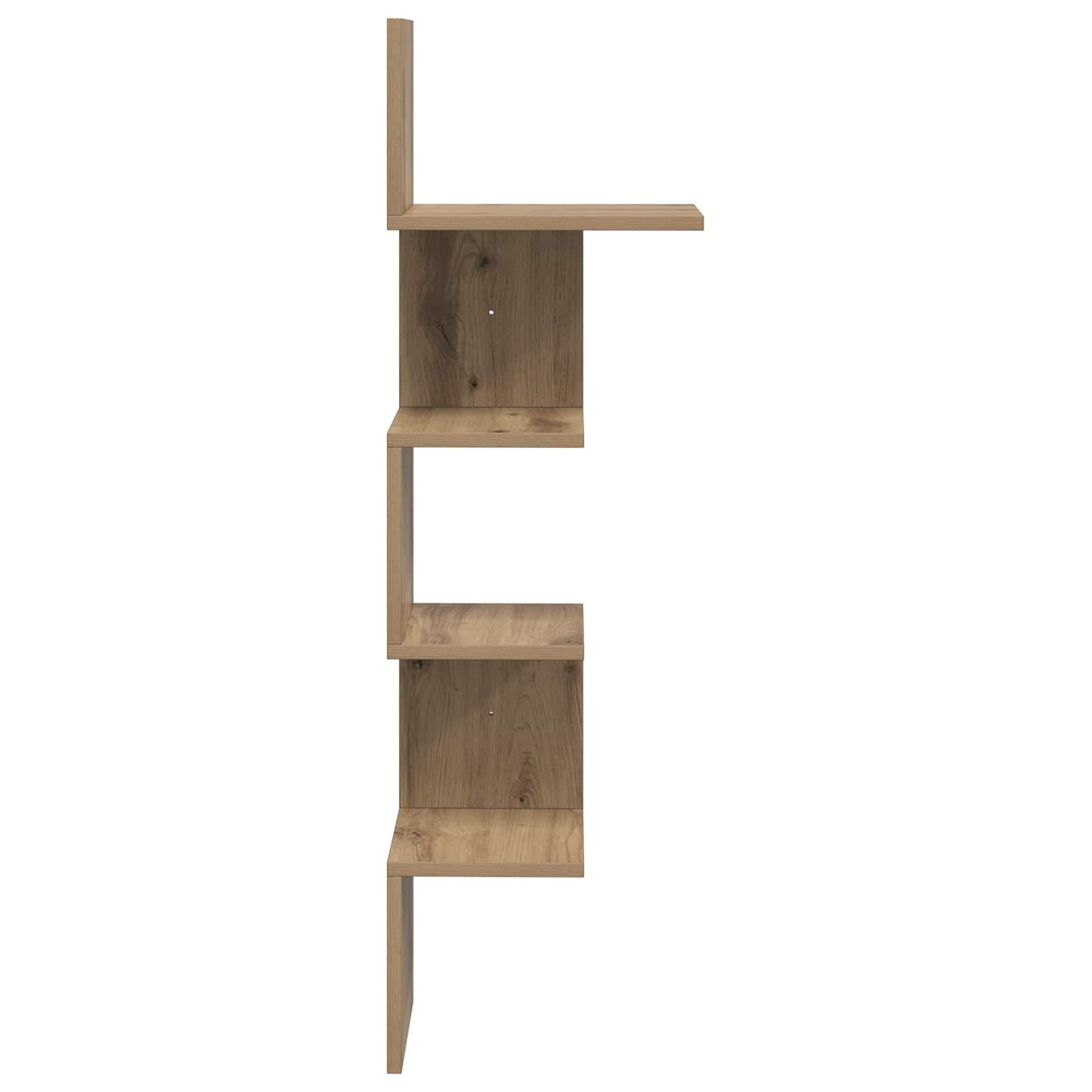Scaffale da parete A parete Rovere Artigianale 32 x 21 x 107 cm | homemem39