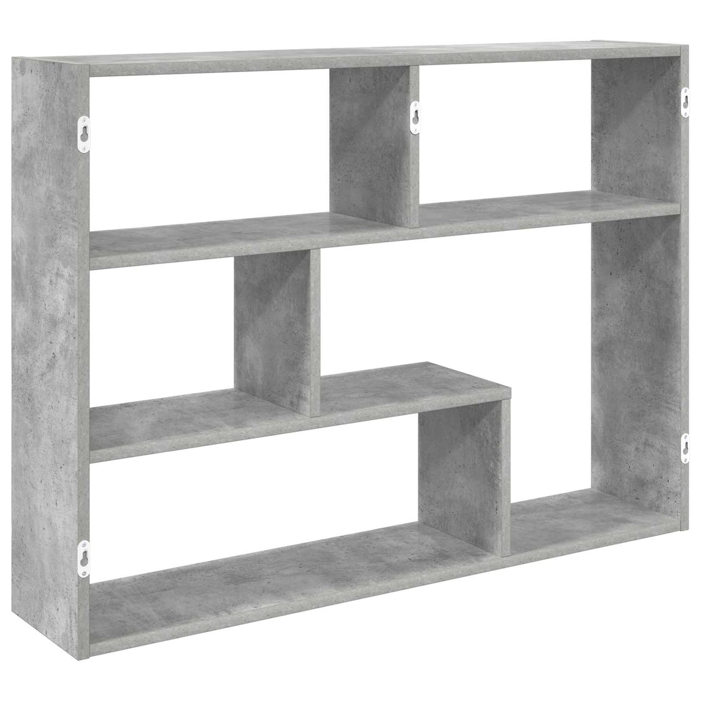Scaffale da parete A parete Grigio Cemento 95 x 20 x 69,5 cm | homemem39