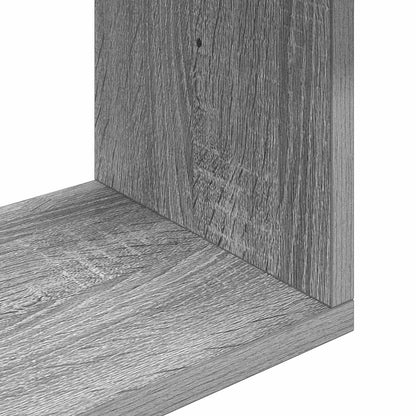 Scaffale da parete A parete Sonoma grigio 95 x 20 x 69,5 cm | homemem39