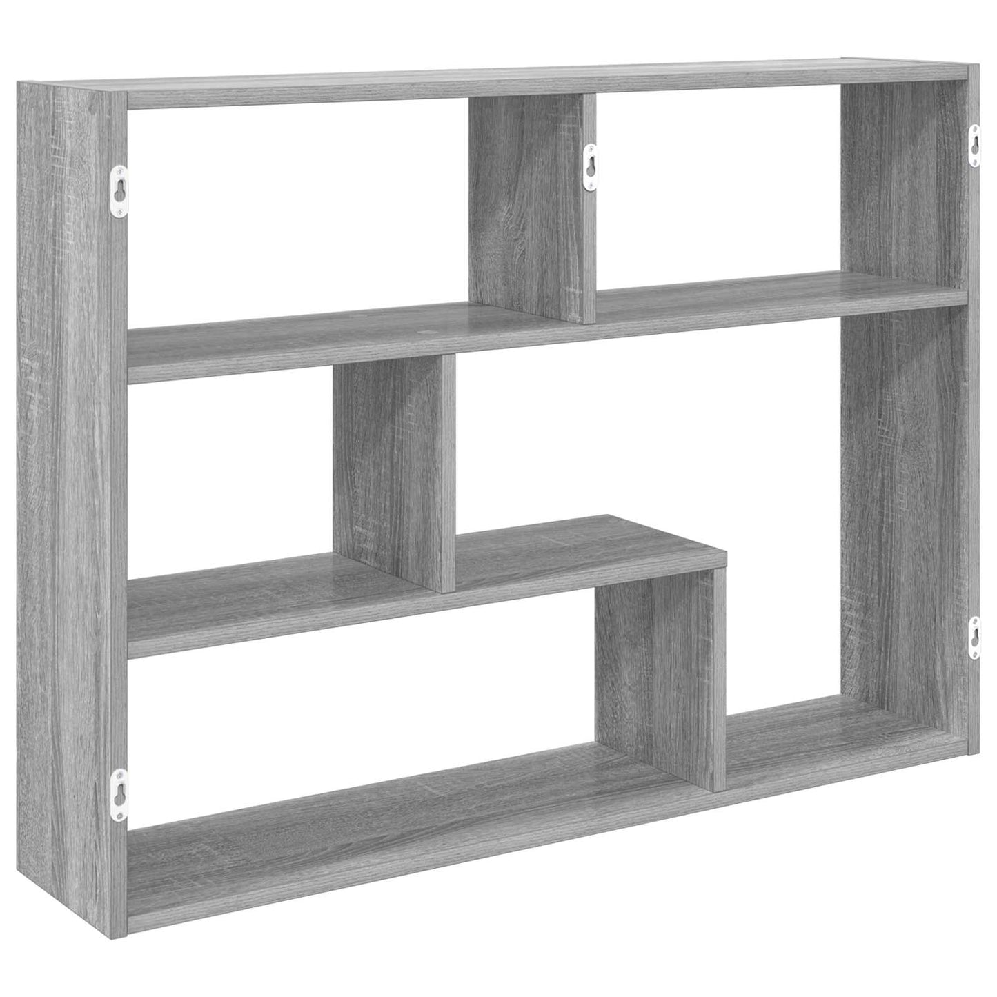 Scaffale da parete A parete Sonoma grigio 95 x 20 x 69,5 cm | homemem39