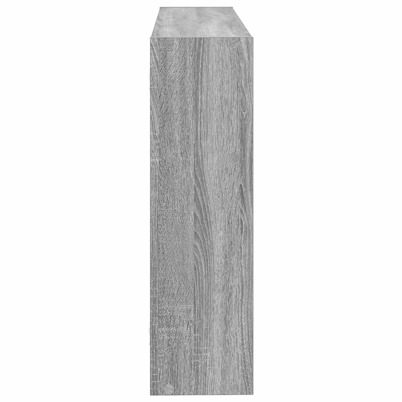 Scaffale da parete A parete Sonoma grigio 95 x 20 x 69,5 cm | homemem39