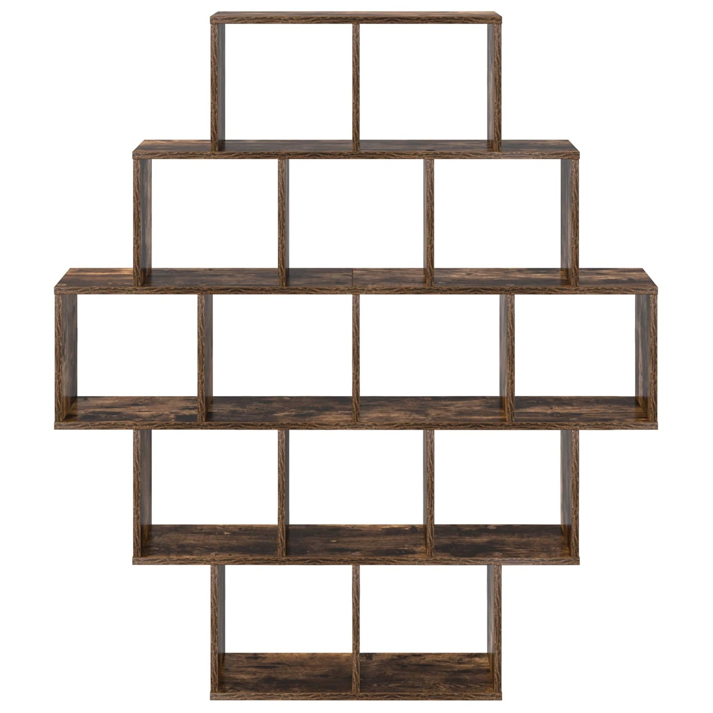 Scaffale da parete Rovere Fumo 120 x 20 x 136 cm | homemem39