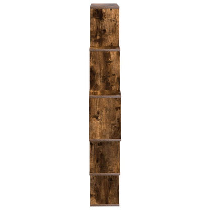 Scaffale da parete Rovere Fumo 120 x 20 x 136 cm | homemem39