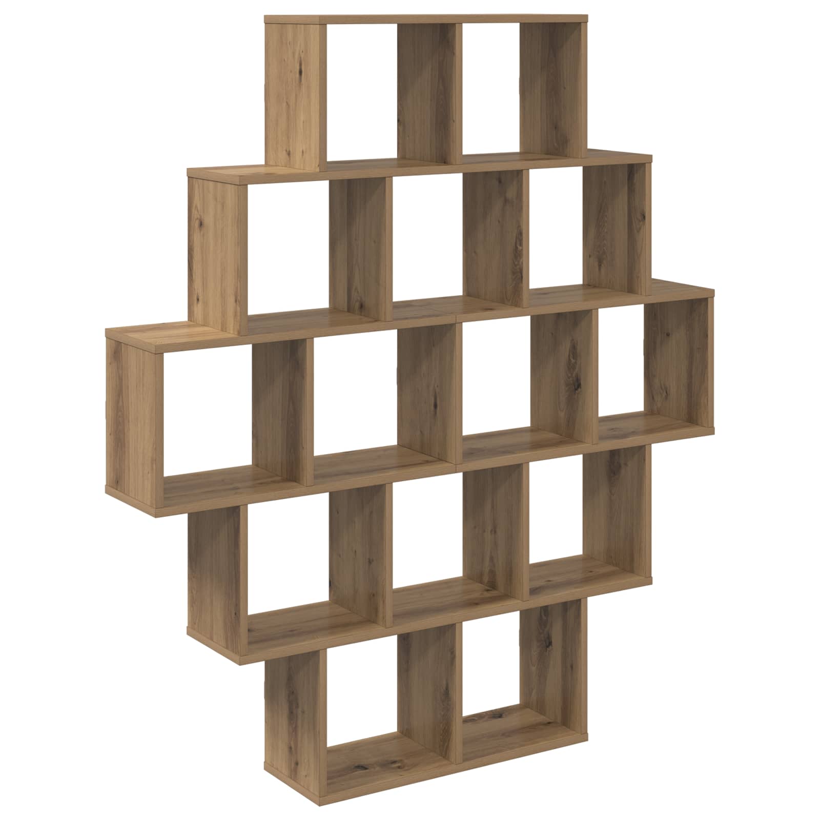 Scaffale da parete Rovere Artigianale 120 x 20 x 136 cm | homemem39