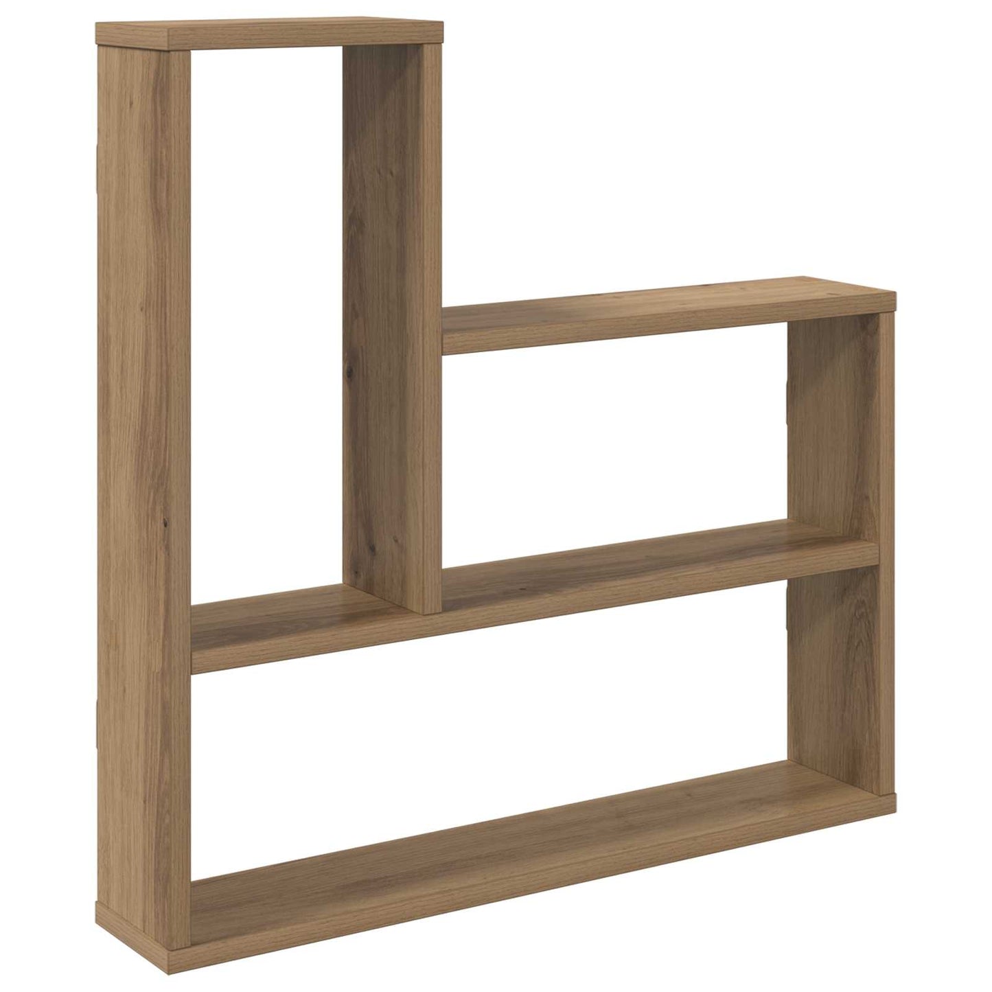 Scaffale da parete Rovere Artigianale 60 x 11 x 60 cm | homemem39