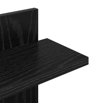 Mensola a muro flottante Rovere Nero 48,5 x 15 x 101 cm | homemem39