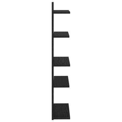 Mensola a muro flottante Rovere Nero 48,5 x 15 x 101 cm | homemem39
