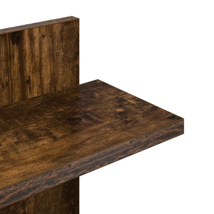 Mensola a muro flottante Rovere Fumo 48,5 x 15 x 101 cm | homemem39