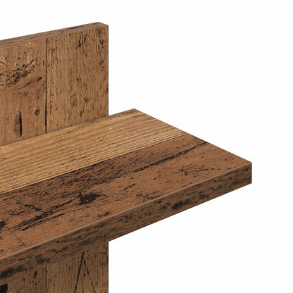 Mensola a muro flottante Legno antico 48,5 x 15 x 101 cm | homemem39