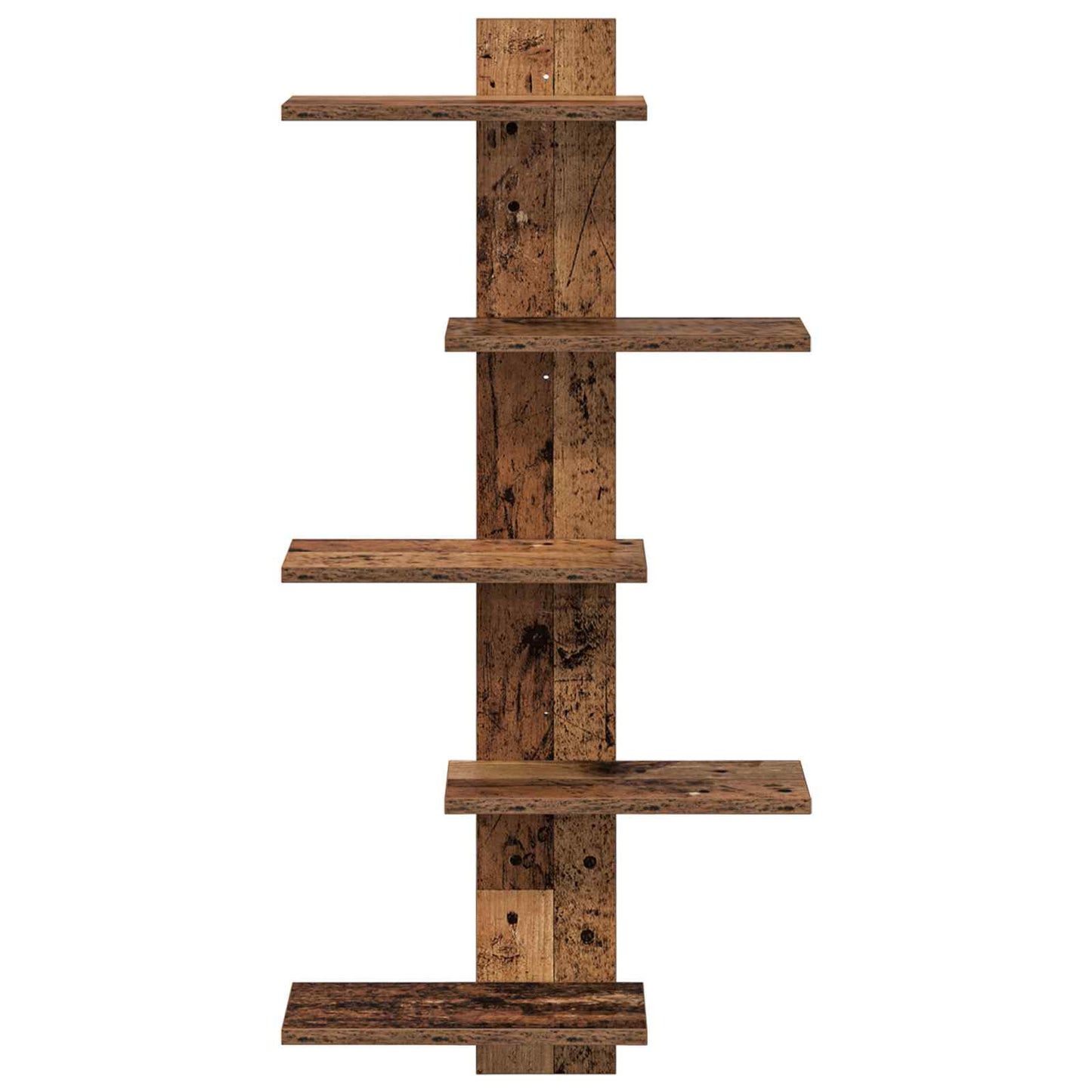 Mensola a muro flottante Legno antico 48,5 x 15 x 101 cm | homemem39