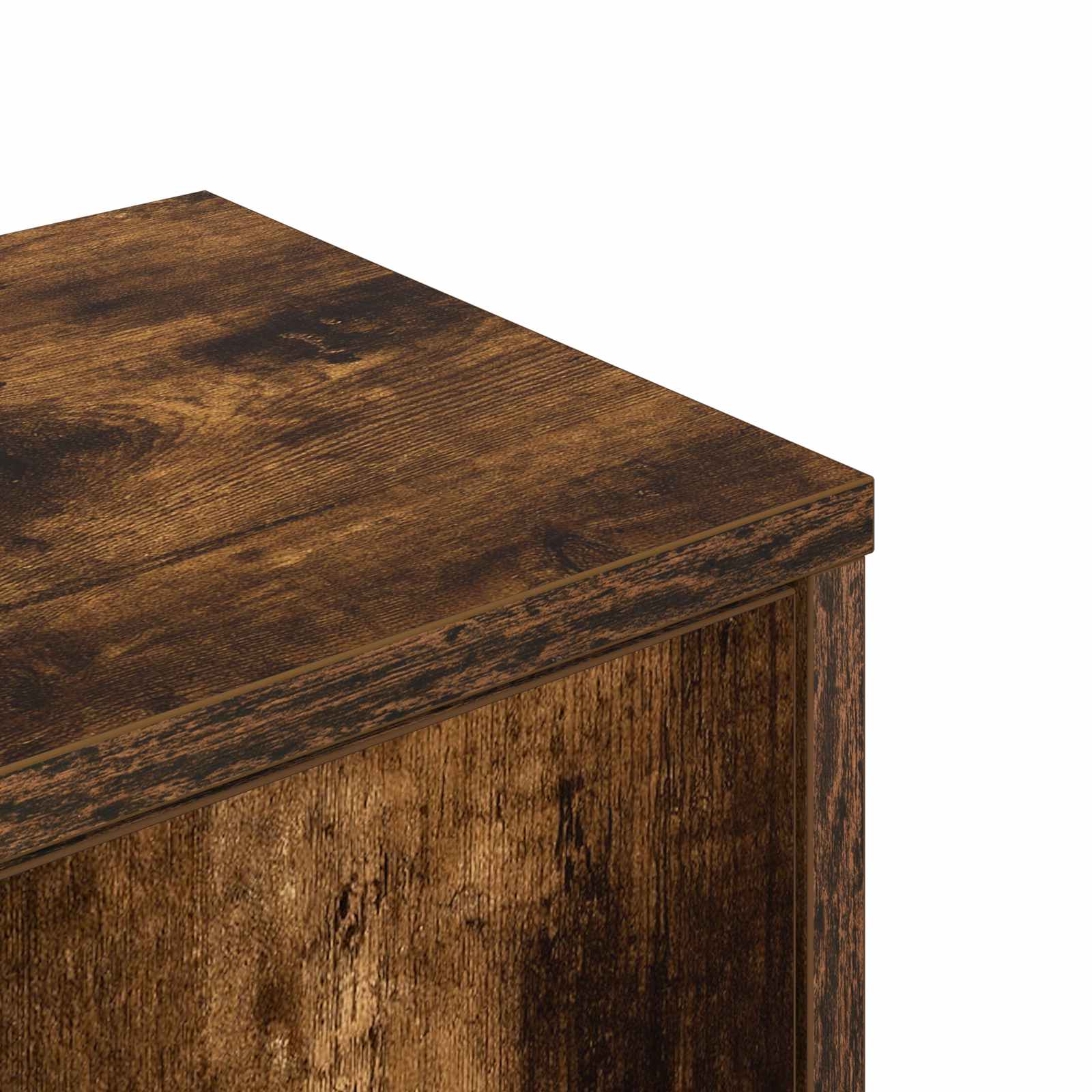 Mensola Angolare da Parete Rovere Fumo 48 x 48 x 120 cm | homemem39