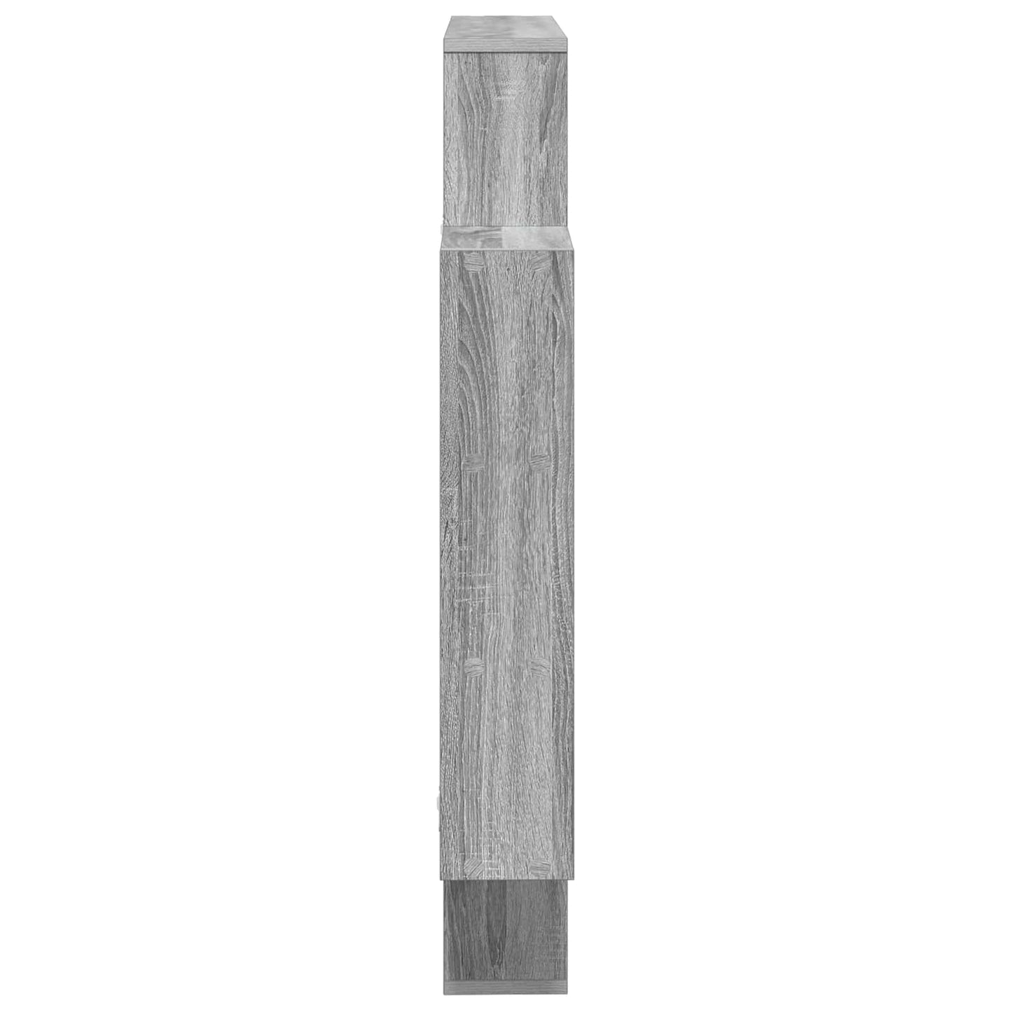 Scaffale da parete Sonoma grigio 100 x 13 x 100 cm | homemem39